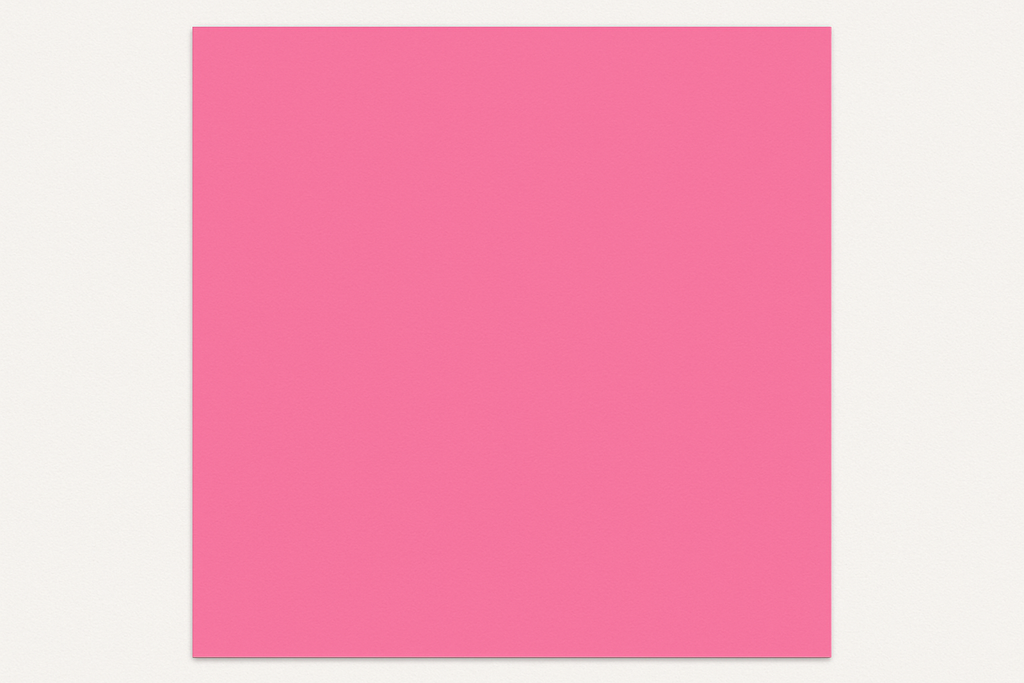 color rosa solido en forma cuadrada